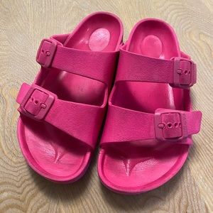 Girls Birkenstock sandals size 1